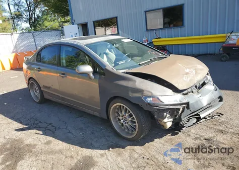 2007 Honda Civic z USA, uszkodzony, nr VIN 2HGFA55557H708440